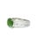 3.73 Carat Demantoid Garnet Diamond Platinum Ring, GRS Certified, Size 6 For Sale In Los Angeles - Image 6 of 7