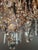 Oval Italian Baroque Revival Crystal Chandelier Rococo Style Dining Room Ceiling For Sale - Image 6 of 17