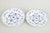 Blue Fluted Plain Salad Plates in Porcelain by Royal Copenhagen, 1960s, Set of 4 For Sale - Image 3 of 5