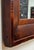 Wood Vintage Rectangular Dark Tiger Wood Wall Mirror For Sale - Image 7 of 7
