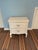 Wood Vintage Bedroom Furniture 1950s White Nightstand For Sale - Image 7 of 7