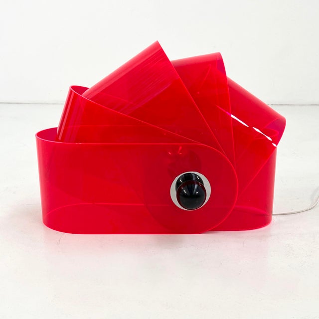 Pink Gherpe Lamp by Superstudio for Poltronova, 1968 For Sale - Image 11 of 11