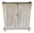 Late 19th Century Gustavian Bleached Two Door Buffet Cabinet For Sale