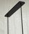 Marian Jamieson "Kellen" Chandelier, Blackened Steel & Murano Glass Style Shades For Sale - Image 15 of 18