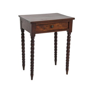 Small Wooden Side Table For Sale
