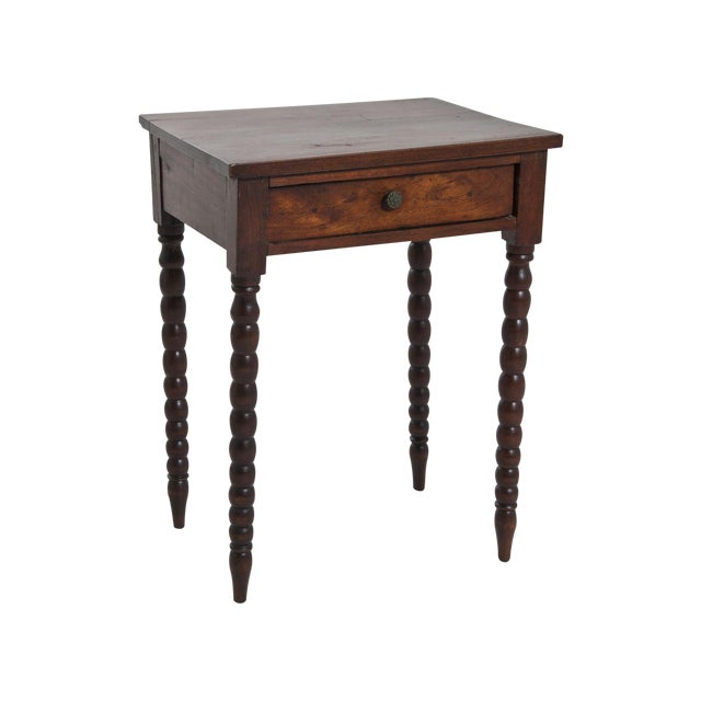 Small Wooden Side Table For Sale