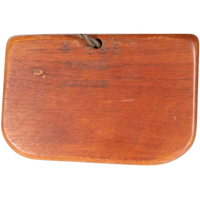 Amber Pair of Cushman Colonial Creations Maple Sconces C. 1934-37 For Sale - Image 8 of 12