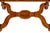 Wood Antique Hand Carved Walnut Marquetry Table, 1865 For Sale - Image 7 of 11