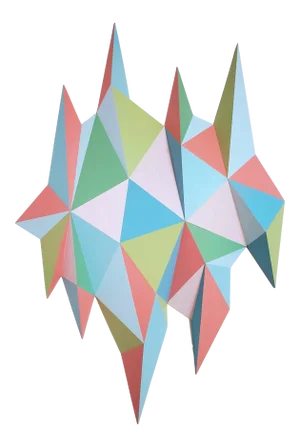 "Dream 3" Contemporary Abstract Wall Sculpture by Sassoon Kosian
