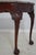 Henkel Harris Henkel Harris Claw Foot Mahogany Marble Top Console Table For Sale - Image 4 of 15