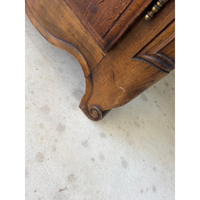 Late 19th Century French Provincial Louis XV Walnut Three-Door Enfilade For Sale - Image 10 of 12