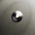 Large Navazi Circular Wall Lamp in Scorched Coal Ceramic and Glass by Svitanok For Sale - Image 4 of 8