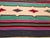 Vintage American Southwestern Kilim, Handwoven Wool, Stripe Pattern, Ivory & Green, 4x8 For Sale - Image 13 of 16