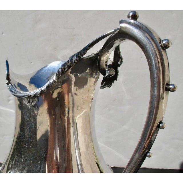 Mid 19th Century Coin Silver 250 Pitcher Gorham Circa 1866 For Sale - Image 12 of 15