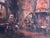 Dutch School Mid-Century Italian Old Master Style Interior Genre Scene Painting by Clemente Tafuri (1903-1971) in Ornate Gilt Frame For Sale - Image 4 of 16