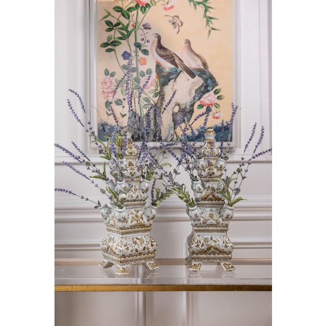 2020s Winterthur for Port 68 Dupont Panel Left Shadowbox Giclee Print For Sale - Image 5 of 7