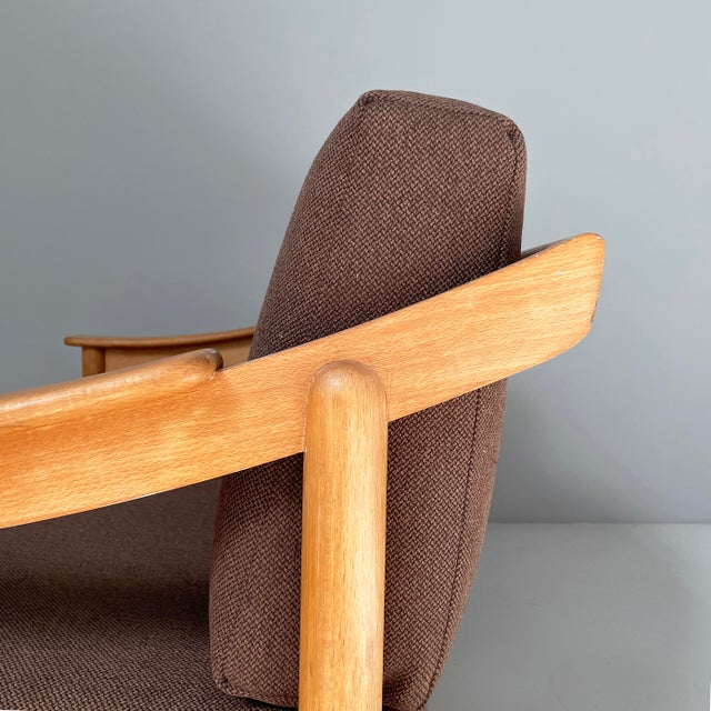 Mid-Century Modern Italian Loden Sofa by Vico Magistretti for Cassina, 1960s For Sale - Image 11 of 18