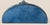 1970s Vintage Ceramic Wall Brackets Sconces Fleur-De-Lis Blue and Brown Glazed – A Pair For Sale - Image 5 of 8