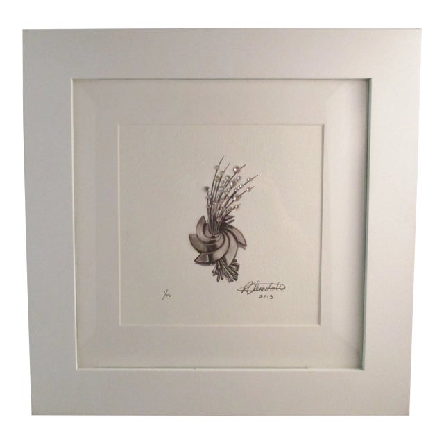 Conemporary Wall Jewels by Rick Olivadoti Mixed Media Print For Sale