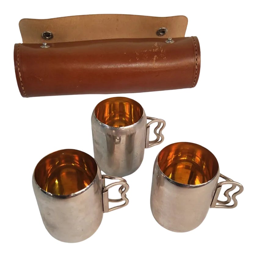 Circa 1944 Travel Shot Glasses by Rumpp, Germany Set of 3 Chairish