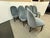 Teal Arhaus Arco Channel Back Banks Velvet Dining Chairs, Set of Eight For Sale - Image 8 of 12