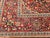Vintage Kashan Area Rug, Hand-Knotted Wool, Floral Pattern, Red & Navy, 5x7 For Sale - Image 15 of 17