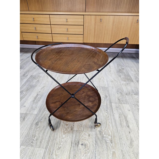 Bar Cart in Teak, Sweden, 1960s For Sale - Image 18 of 18