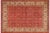 Elegant Floral Pak-Persian Red/Beige Wool Rug - 8'1'' X 9'10'' For Sale - Image 9 of 9