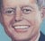 Realism Sean Wu Original Oil Portrait, President Kennedy For Sale - Image 3 of 5
