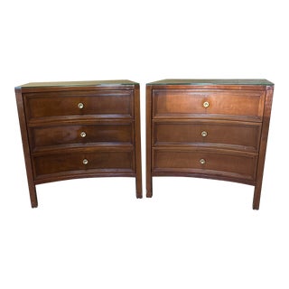 1990s Set 2 Nightstand Bedside Table by Francesco Molon Luxury Furniture For Sale