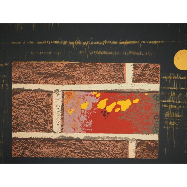 Max ERNST(1891-1976)Door to the moon, 1969Original lithograph (Mourlot workshop)UnsignedOn Arches vellum 46.5 x 38.5 cm...