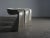 A sculptural set of 3 original Top-Sit chairs, designed in 1969 by Winfried Staeb for Reuters Form+Life collection....
