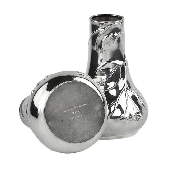 Silver Vases from Tiffany & Co, Set of 2 For Sale - Image 6 of 9