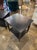 Black Pair of German Biedermeier Black Oak Side Tables For Sale - Image 8 of 9
