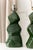 Ceramic Vintage Mid-Century Modern Green Ceramic Table Lamps – Pair For Sale - Image 7 of 11
