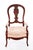 19th Century Circa 1860 Red Lacquered French Arm Chairs, a Pair For Sale - Image 5 of 11