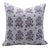 Fabdivine Indian Block Print Cushion Cover 16x16 Inch Pure Linen- Sadabahar For Sale