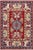 Southwestern Kazak Rustic Red/Beige Wool Rug - 2'0''x3'0'' For Sale - Image 10 of 10