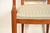 Kindel Furniture Regency Solid Cherry Wood Klismos Dining Chairs, Set of Five For Sale - Image 10 of 15