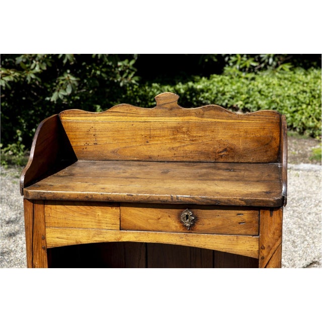 Antique French Fruitwood Washstand For Sale - Image 9 of 11