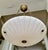 Late 20th Century Directoire Style French Alabaster Pendant Chandelier For Sale - Image 9 of 17
