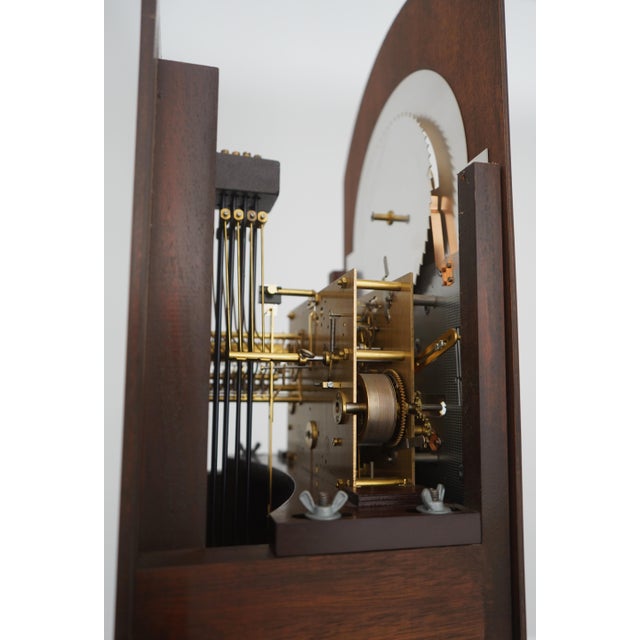 Seth Thomas Willard Mahogany Tall Case Grandfather Clock For Sale - Image 14 of 18