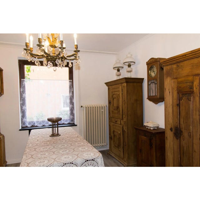 Rustic Baltic Pine Armoire, 1830 For Sale - Image 3 of 16