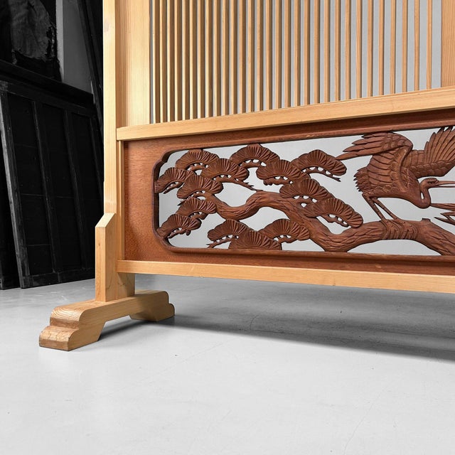 1920s Vintage Japanese Room Divider, 1920s For Sale - Image 5 of 17