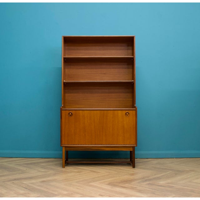 Mid-Century Bureau Bookcase in Teak from Turnidge, 1960s For Sale - Image 9 of 9