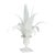 Lyon Tole Flower - White For Sale