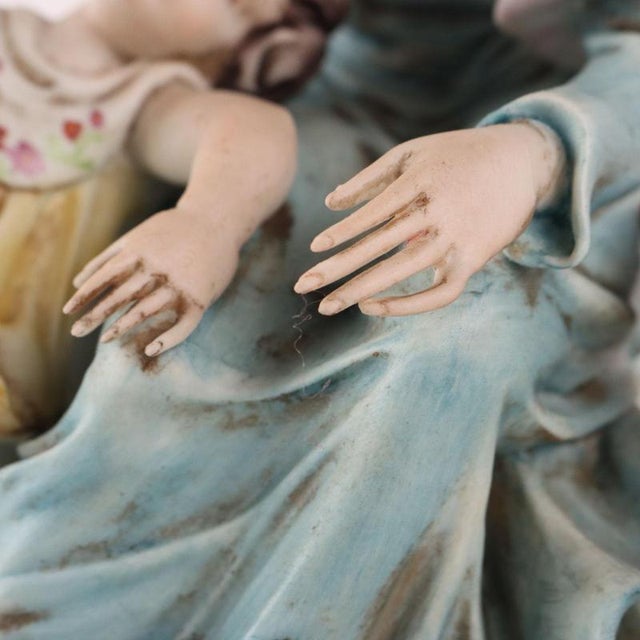 Antique Italian Sculpture Religious Subject, 1900 For Sale - Image 6 of 14