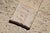 Antique 18th Century Blue and White Portuguese Tile Depicting a Foot on a Rocaille Ribbon For Sale - Image 9 of 9