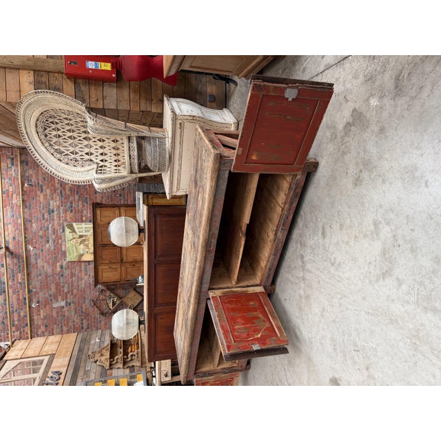 Large Early 20th Century Workshop Cabinet For Sale - Image 13 of 18