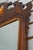 1980s Councill Craftsmen 18th Century Style Mahogany Mirror For Sale - Image 5 of 11